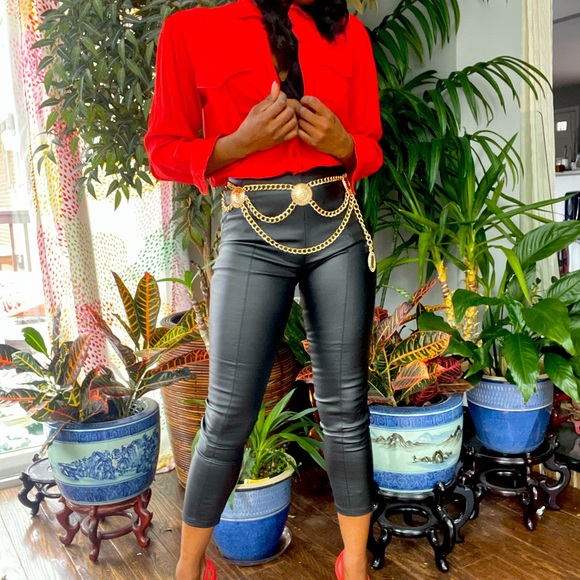 Faux Leather pants - Picture 7 of 10